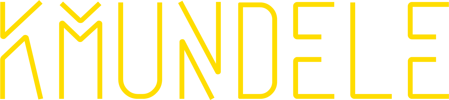 jaune sur noir_KMUNDELE_Logo_